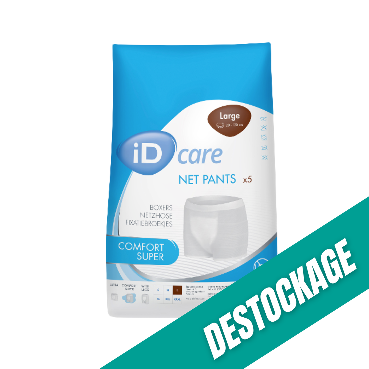 Slip de maintien ID Care Net Pants - Comfort - Plusieurs tailles - ID Care // Destockage - My Médical