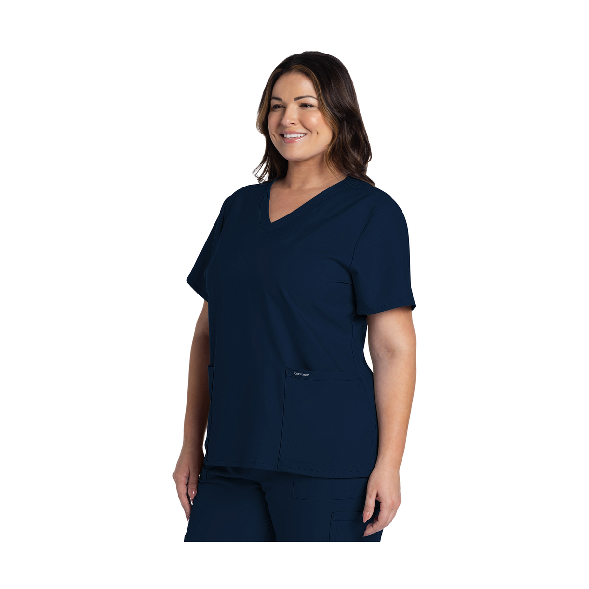 Lacanau - Tunique médicale - Col V  - Manches courtes - Femme - Cherokee Cherokee Authentic Workwear 