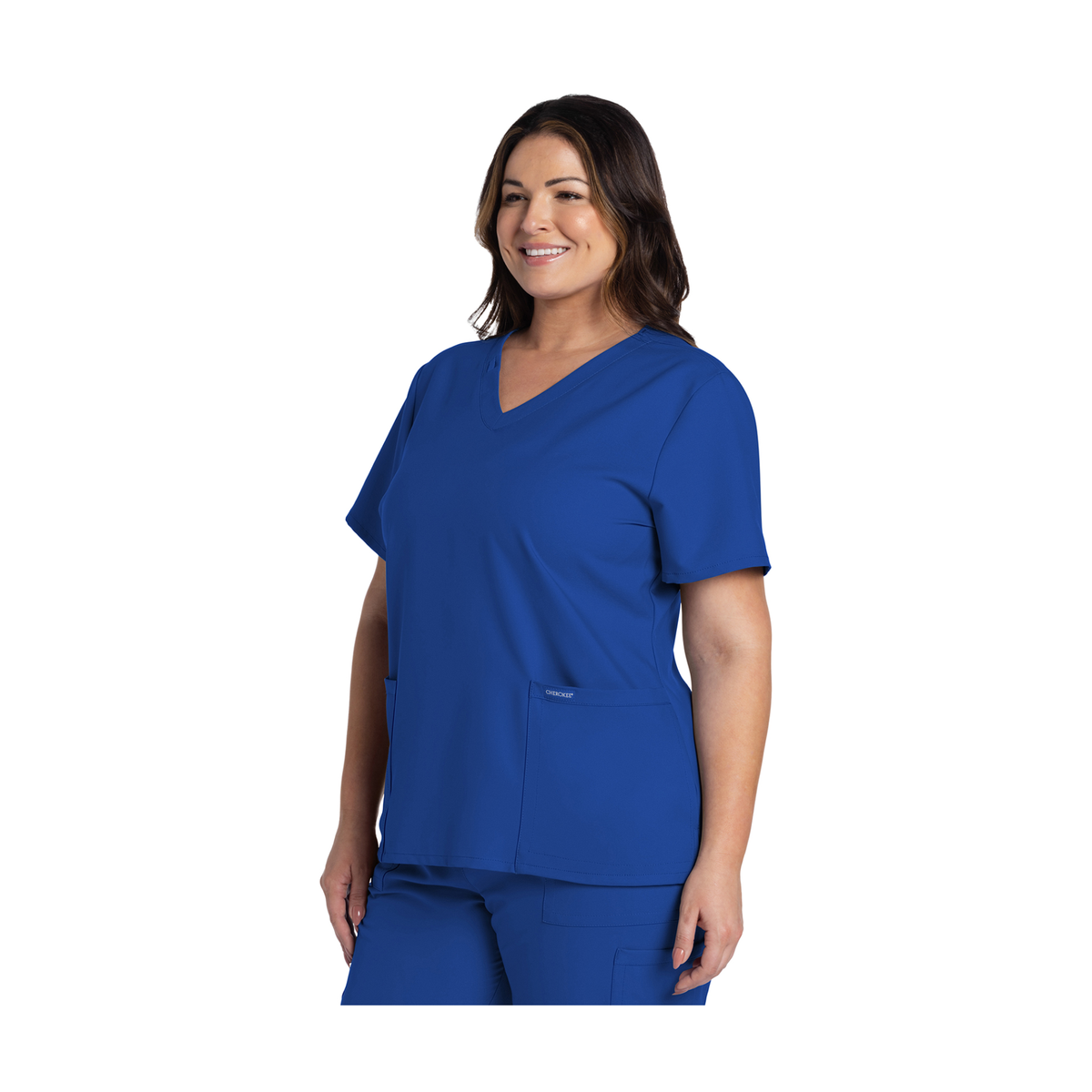 Lacanau - Tunique médicale - Col V  - Manches courtes - Femme - Cherokee Cherokee Authentic Workwear 