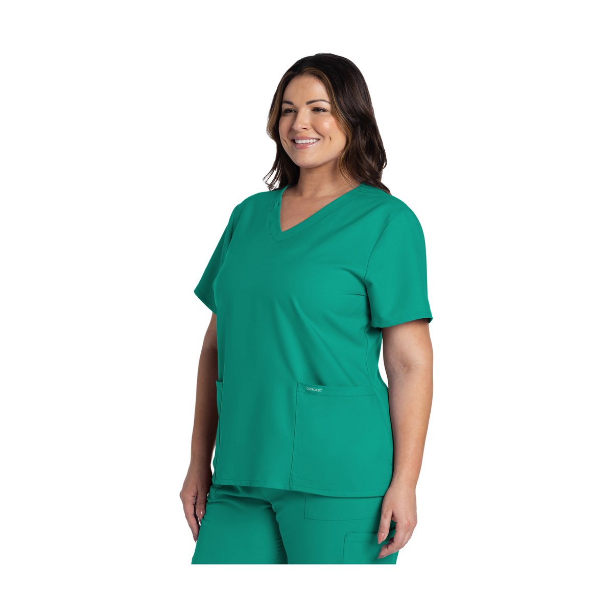 Lacanau - Tunique médicale - Col V  - Manches courtes - Femme - Cherokee Cherokee Authentic Workwear 