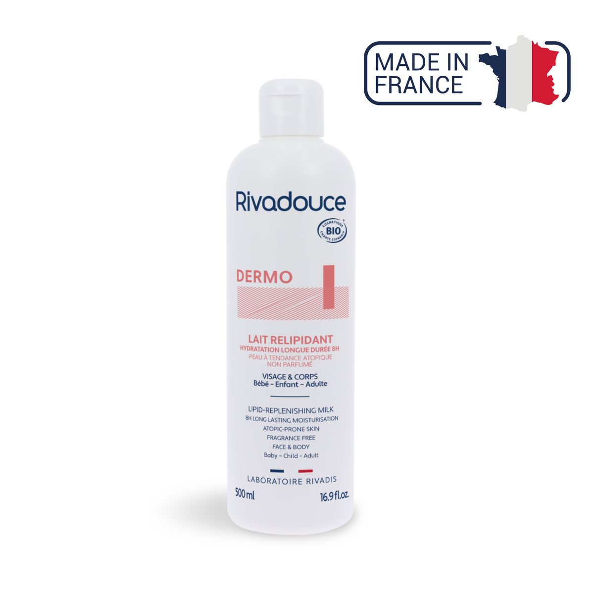 Lait relipidant Bio - 500ml - Rivadouce - My Médical