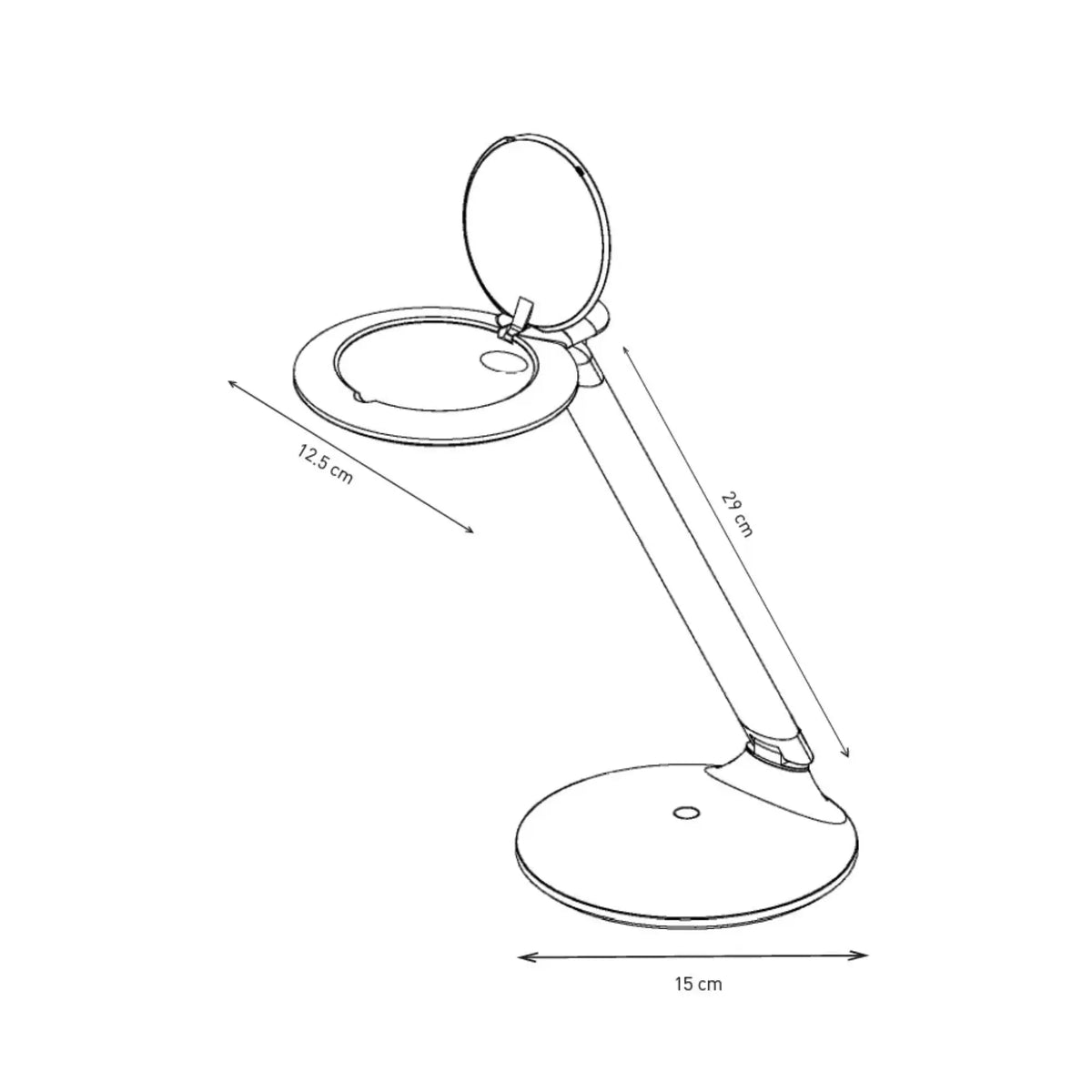 Lampe loupe de bureau - Ruck - My Médical