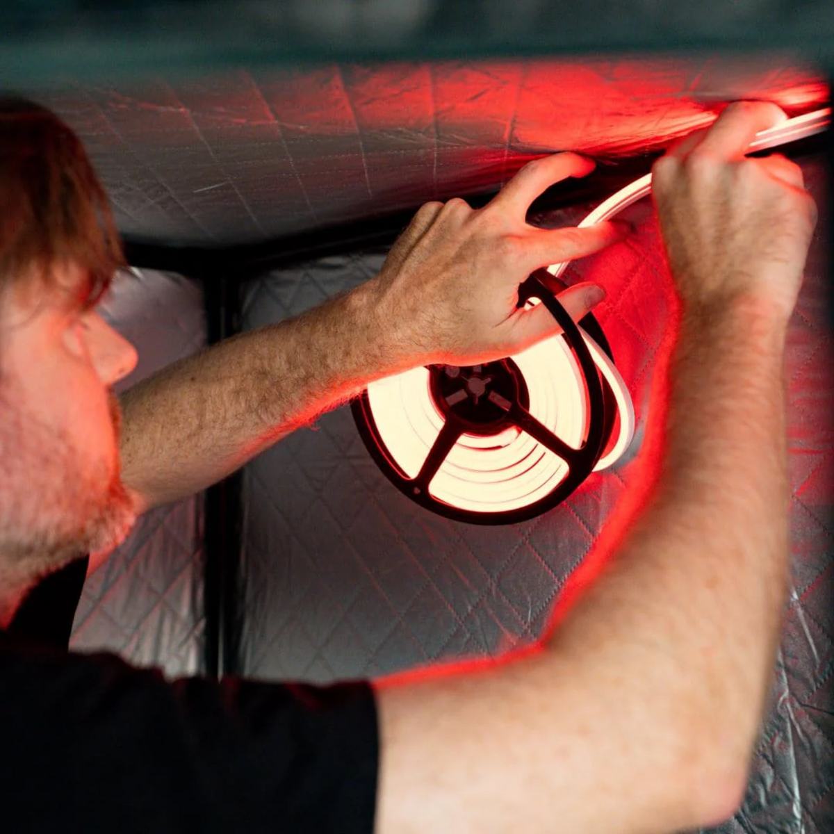 Led lumineuse rouge 3,35 m - Hammam/Sauna - Jolt - My Médical
