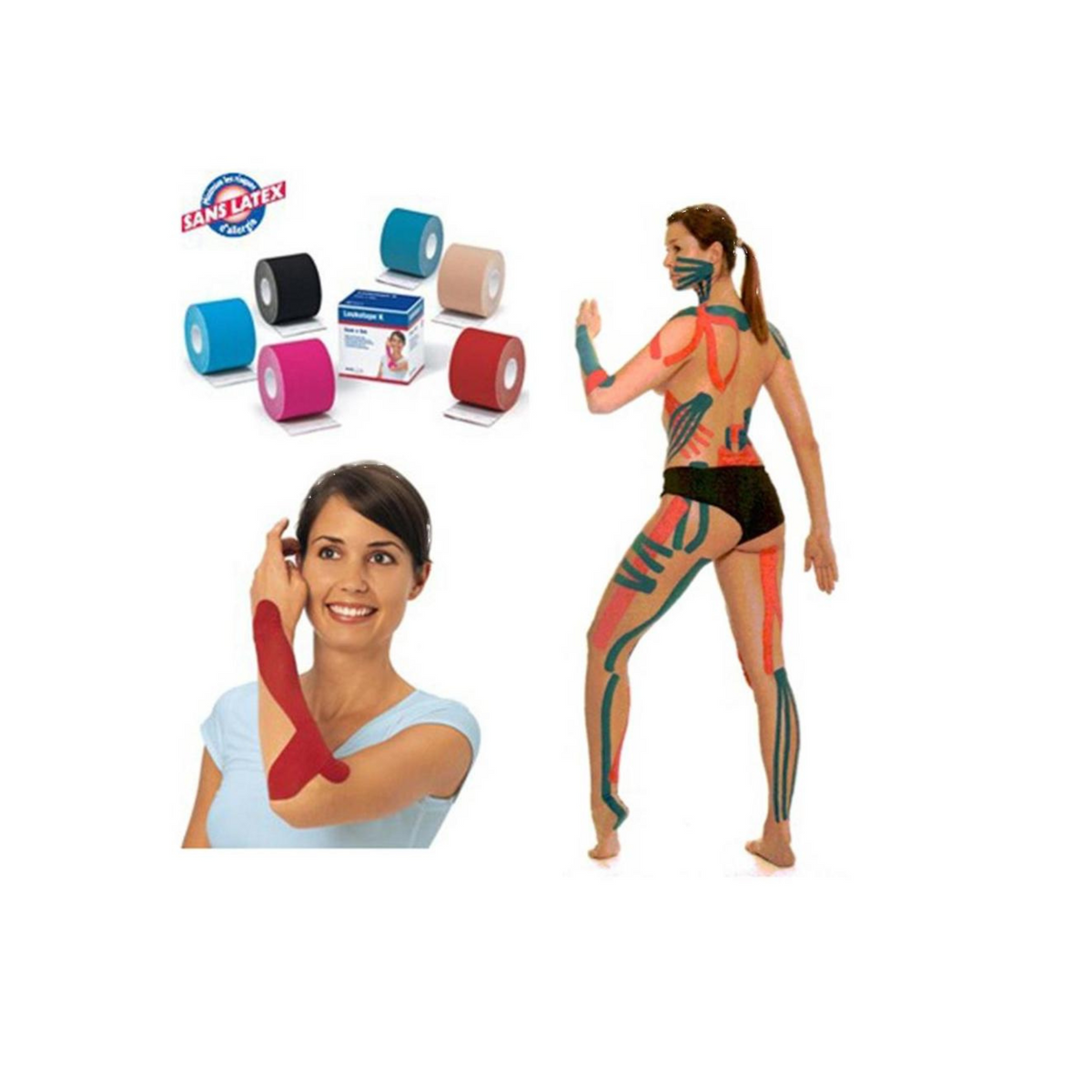 Bande adhésive élastique pour taping - Leukotape K - BSN Medical - My Médical