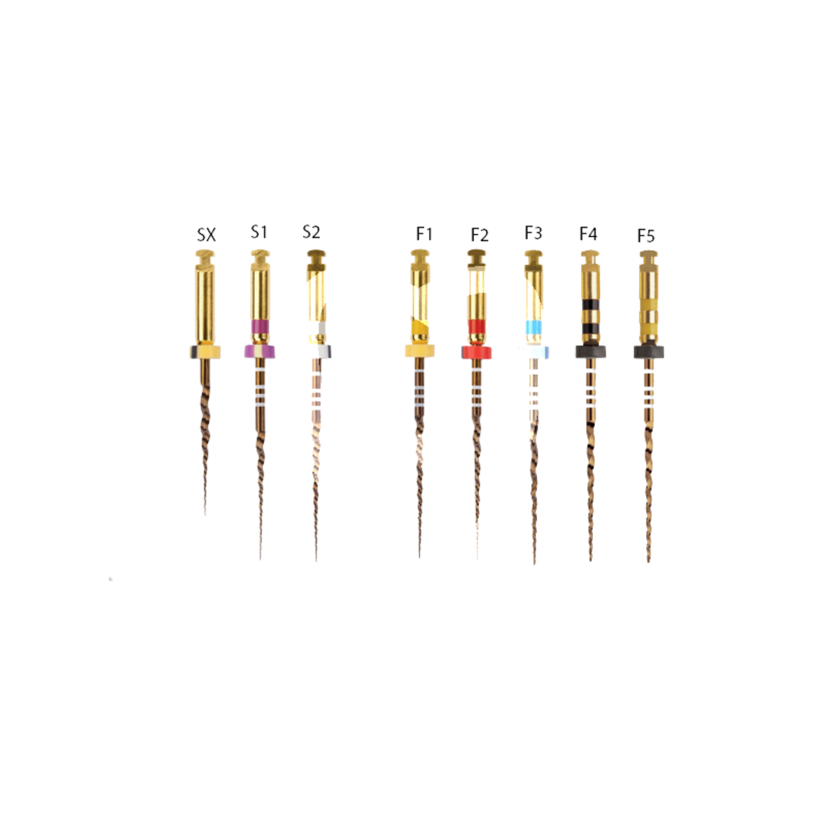 Limes Protaper Gold - Plusieurs tailles - Dentsply Sirona - My Médical