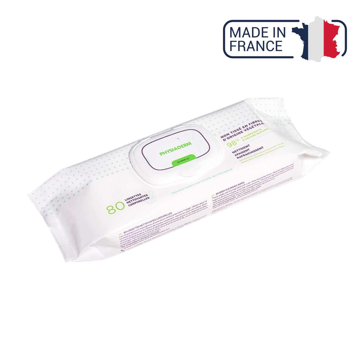 Foot cleansing wipes - Physiaderm