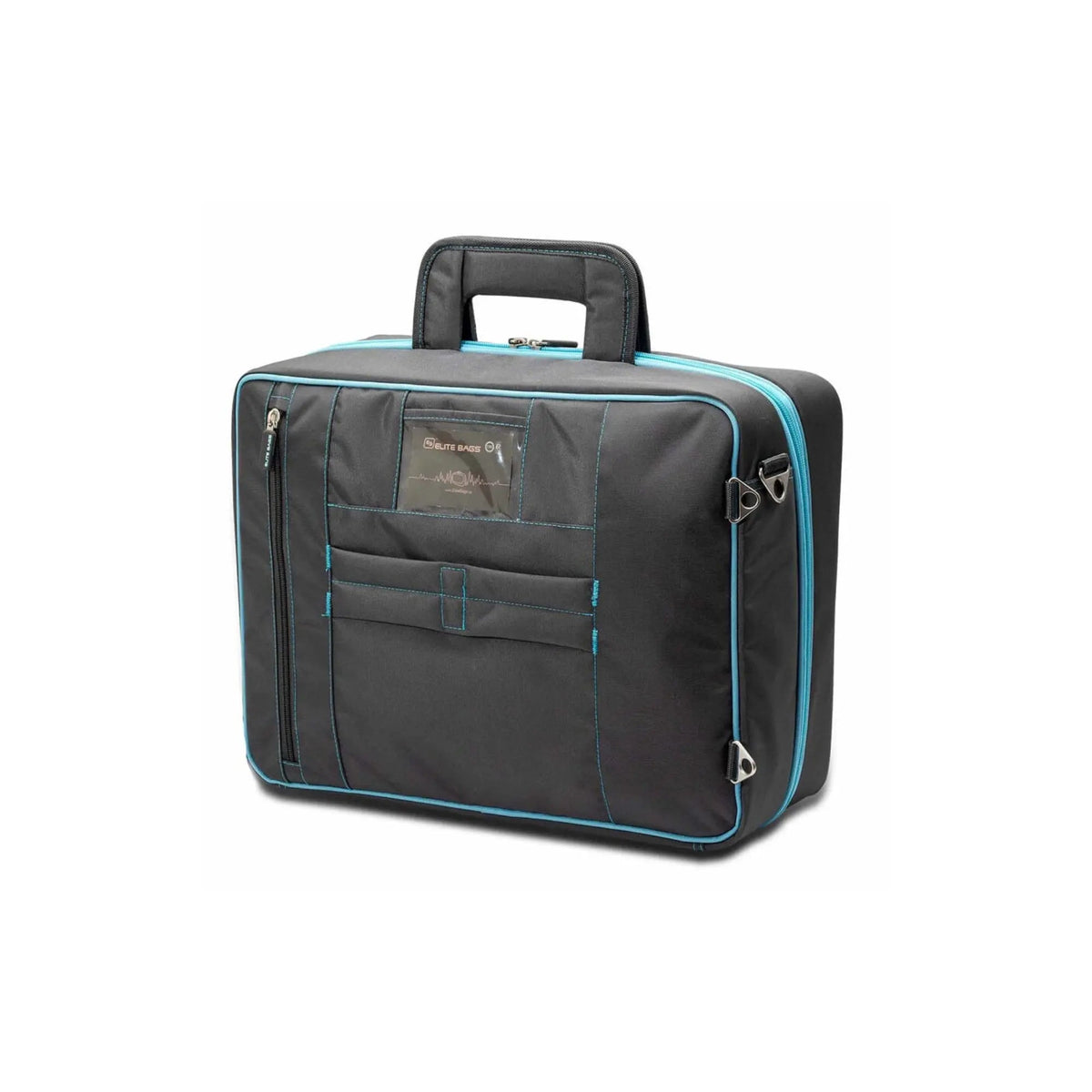 Mallette médicale convertible SUIT&GO - Gris - Chariot à roulettes en option Elite Bags 