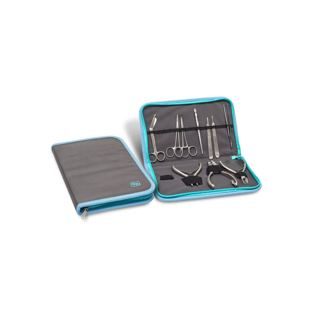Mallette médicale convertible SUIT&GO - Gris - Chariot à roulettes en option Elite Bags 