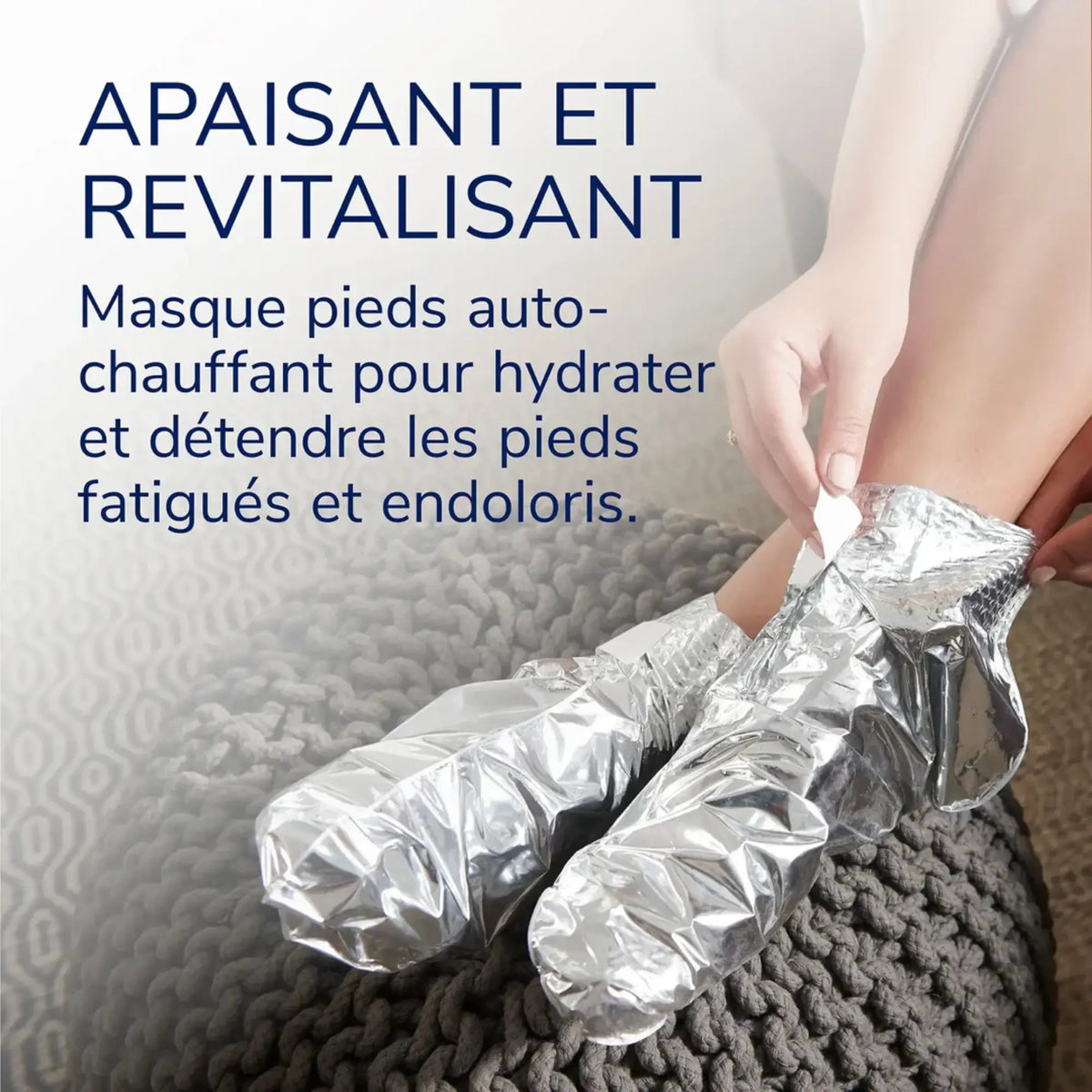 Masque Pieds Apaisant et Revitalisant - Urée 3% - Pieds Fatigués - Dr Scholl's Scholl 