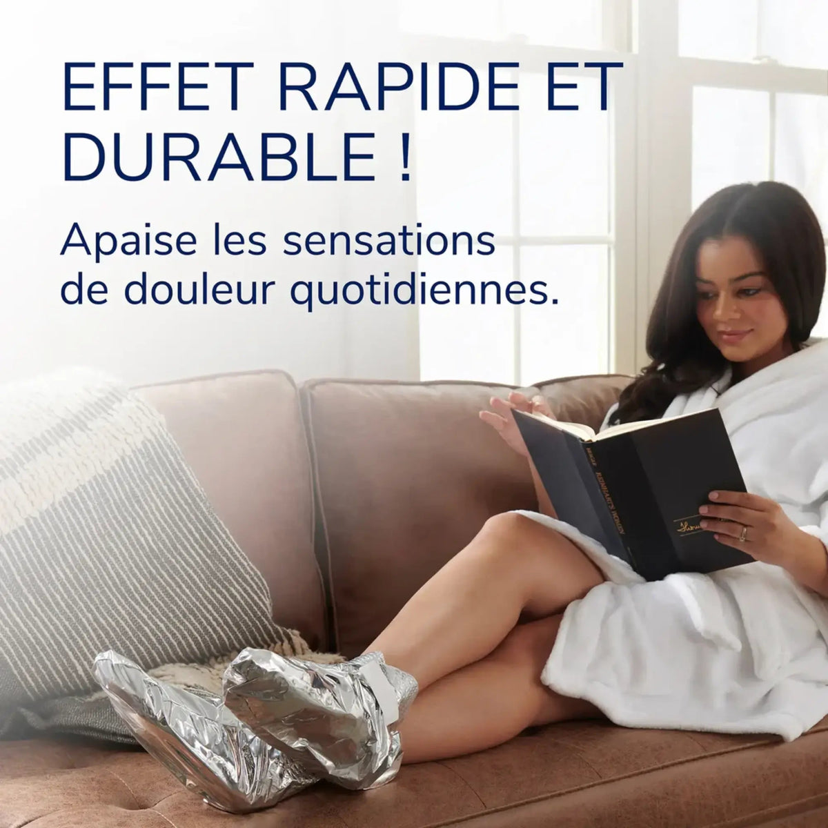 Masque Pieds Apaisant et Revitalisant - Urée 3% - Pieds Fatigués - Dr Scholl's Scholl 