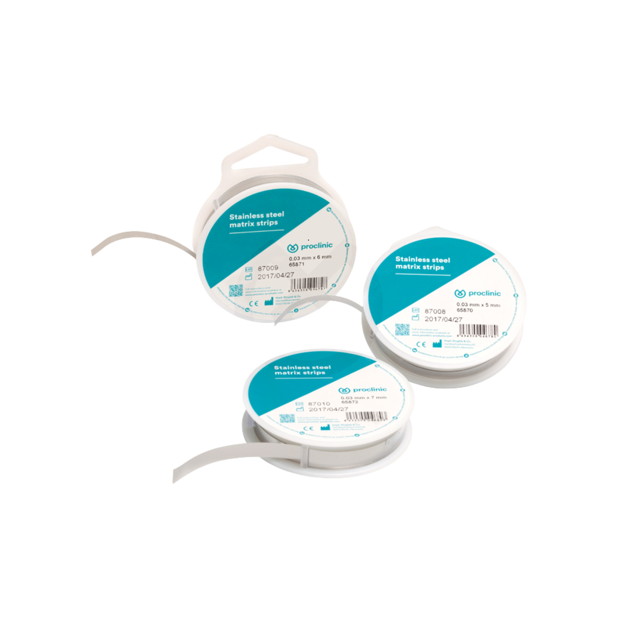 Matrice fine en rouleau Epaisseur 0,03mm x 3 m - Plusieurs dimensions - Proclinic
