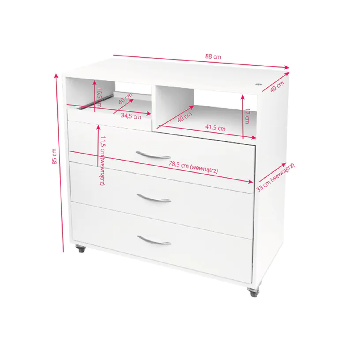Meuble de Podologie - Y-200 Blanc - Essential by My Podologie - My Médical