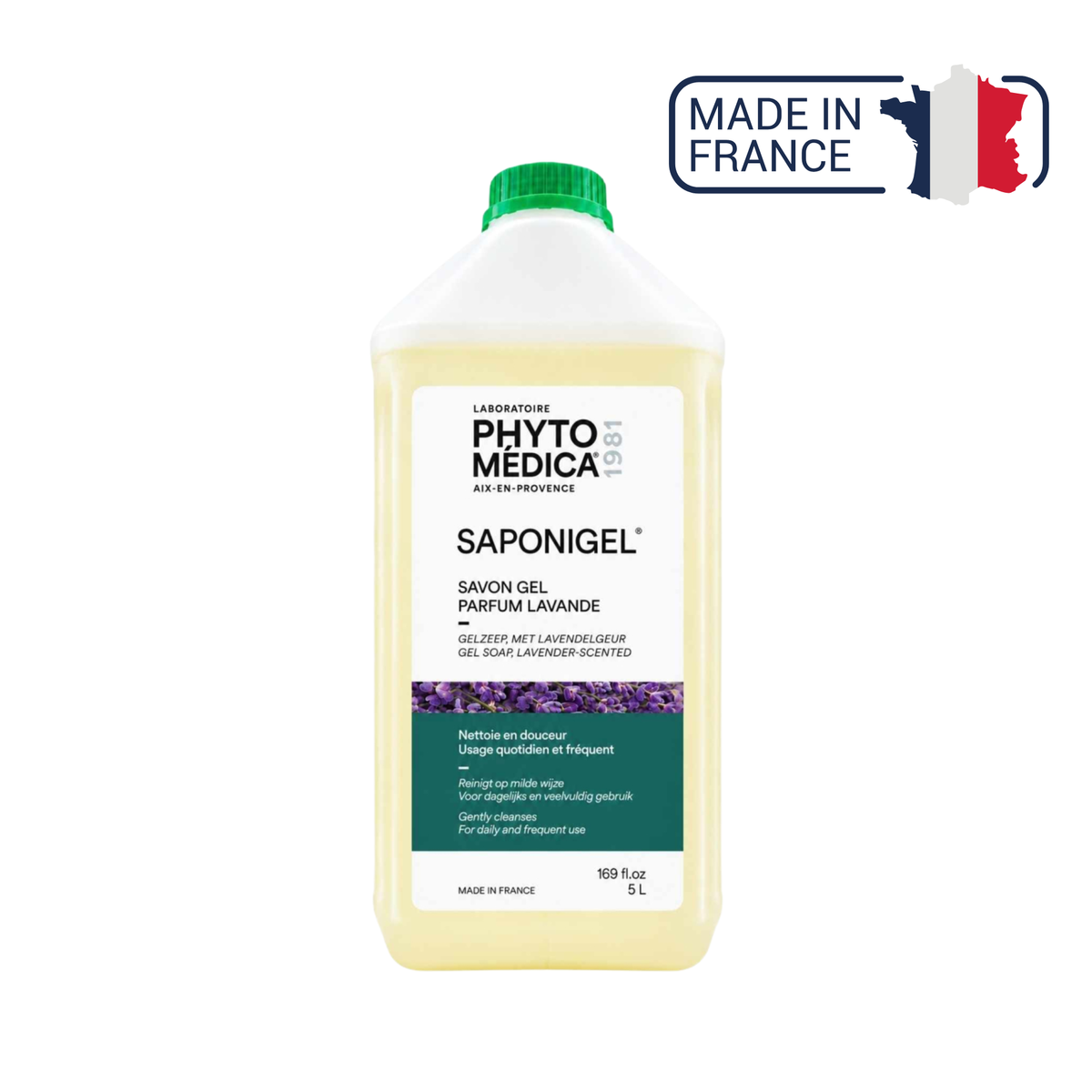 Saponigel® - Savon-gel liquide - 3 contenances - Phytomedica