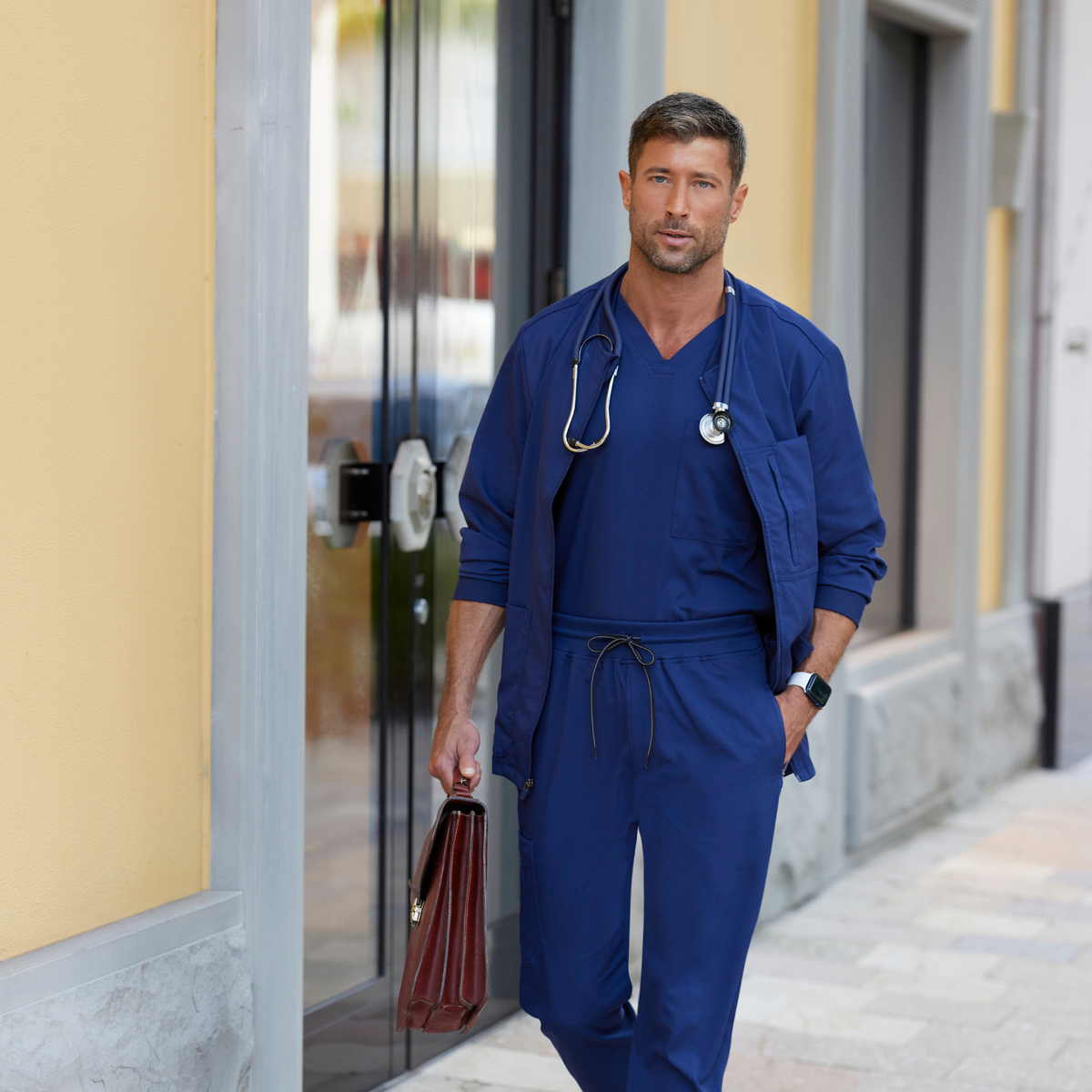 Mio - Veste médicale col rond - Homme - Grey's Anatomy Stretch Grey’s Anatomy 