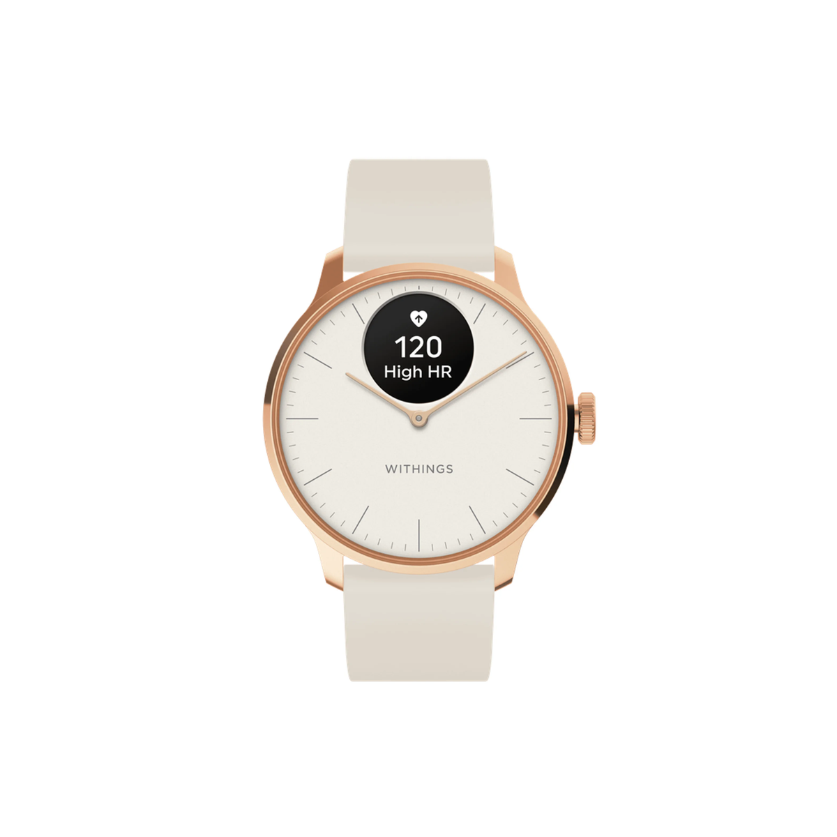 Montre Connectée Hybride - Scanwatch Light - 37 mm - Rose gold - Withings - My Médical