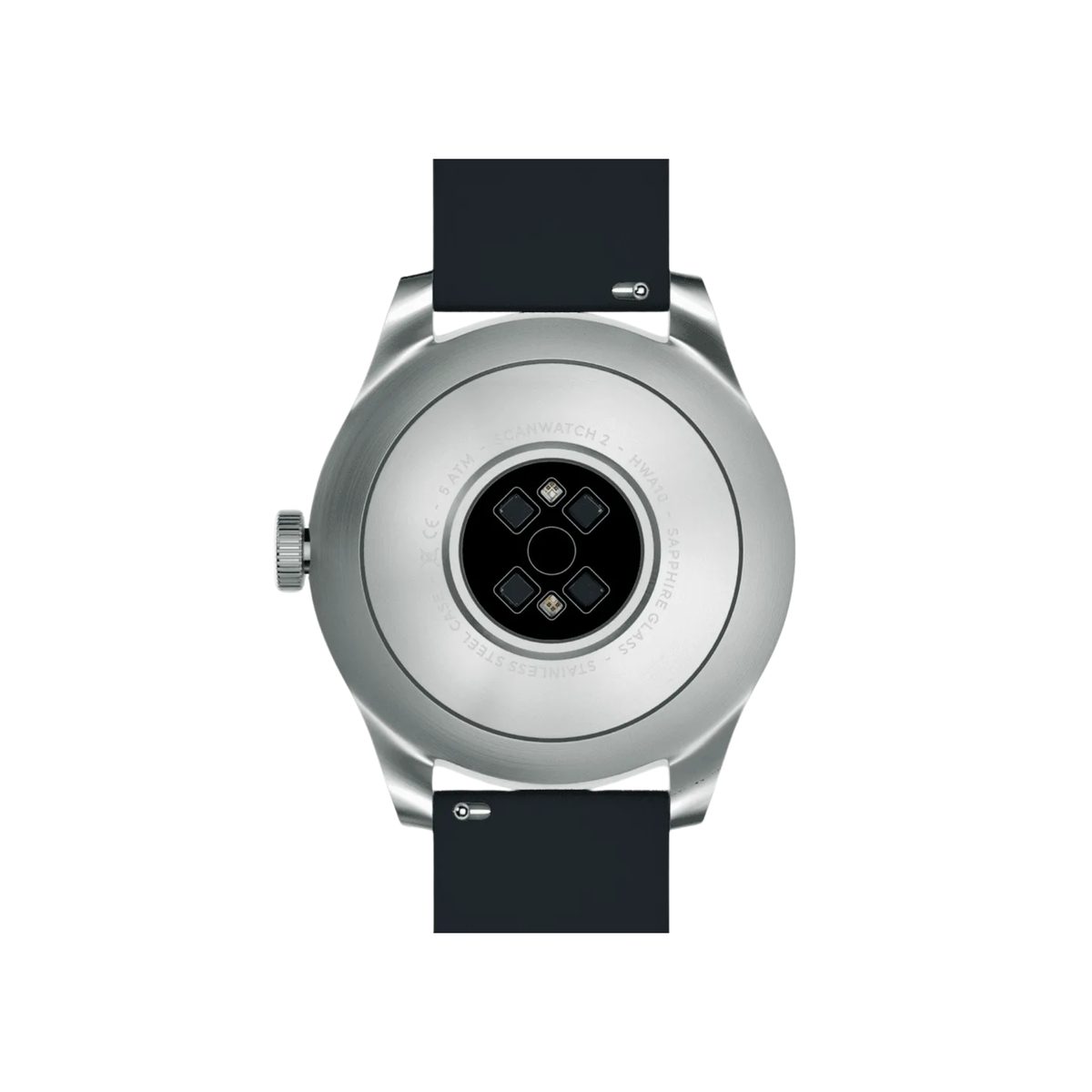 Montre Hybride Connectée - Scanwatch 2 - 42 mm - Noir - Withings - My Médical