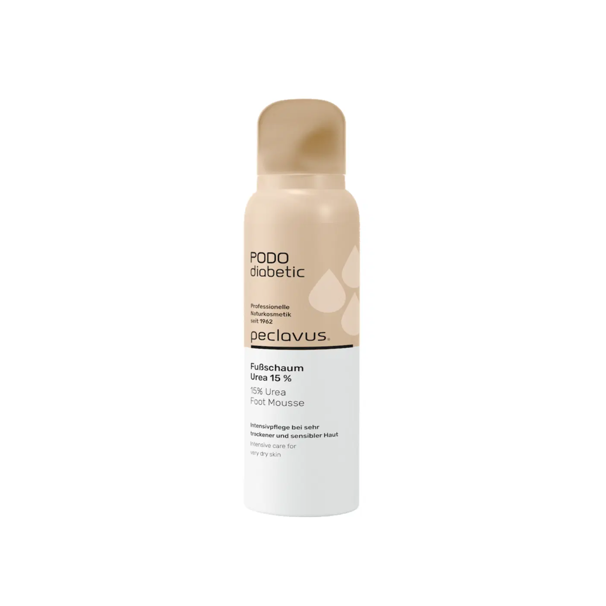 Mousse pour les pieds diabétiques - Urée 15% - 3 contenances - Peclavus