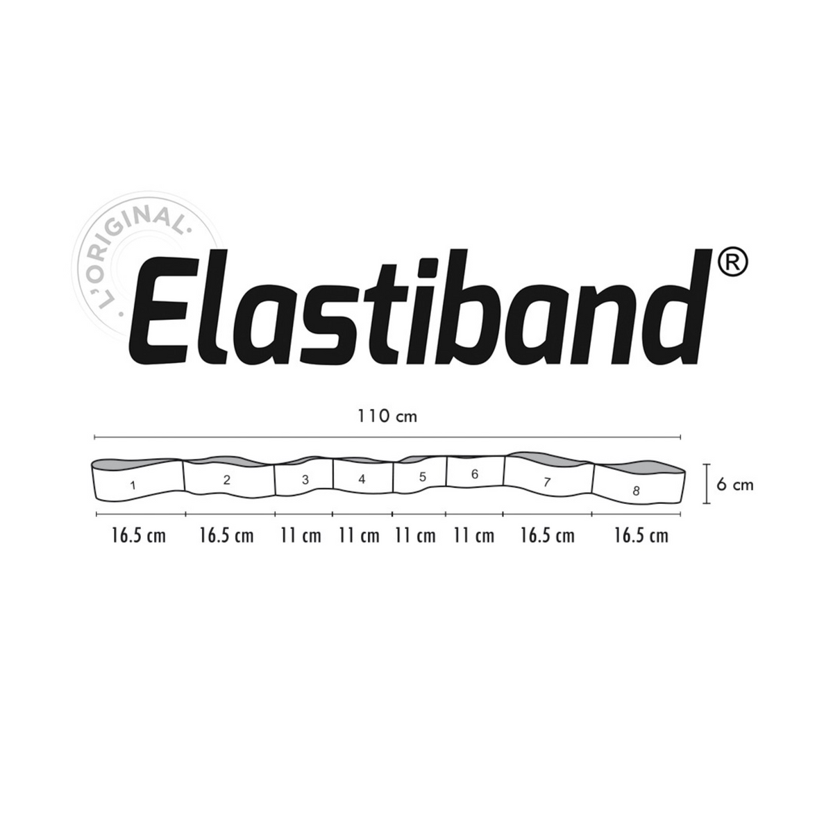 Multi Elastiband® Bleu vrac 110 cm - 20 kg - Sveltus - My Médical