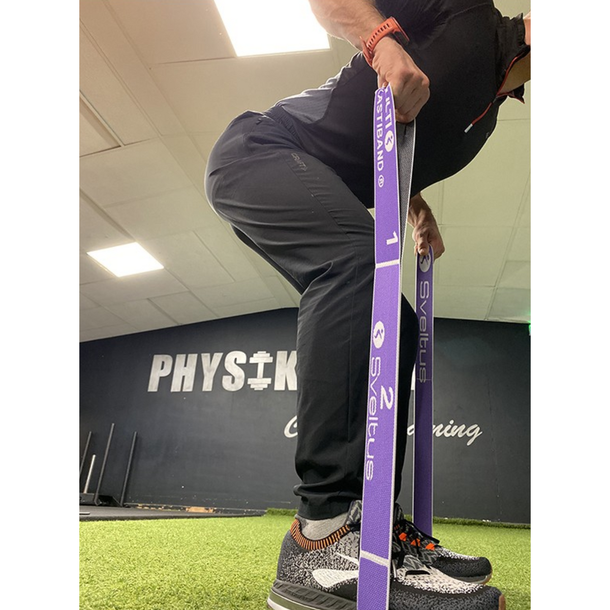 Multi Elastiband® Violet vrac 110 cm - 15 kg - Sveltus - My Médical