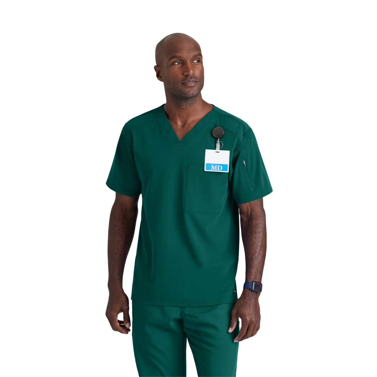 Murphy Top - Haut médical pratique et élégant - Homme - Grey's Anatomy Stretch GREYS ANATOMY STRETCH