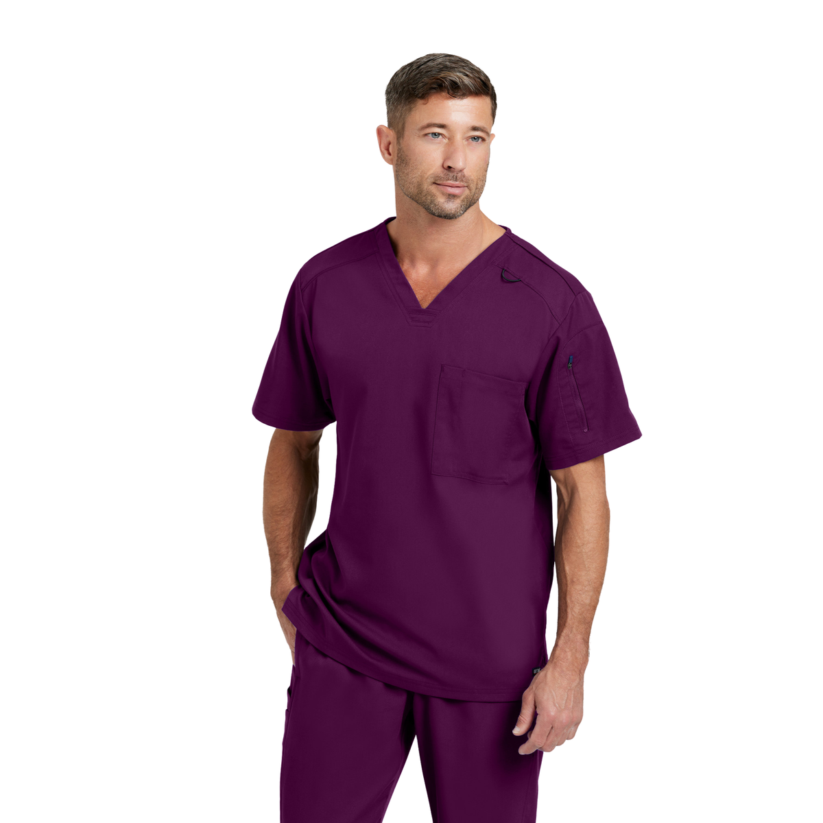 Murphy Top - Haut médical pratique et élégant - Homme - Grey's Anatomy Stretch GREYS ANATOMY STRETCH