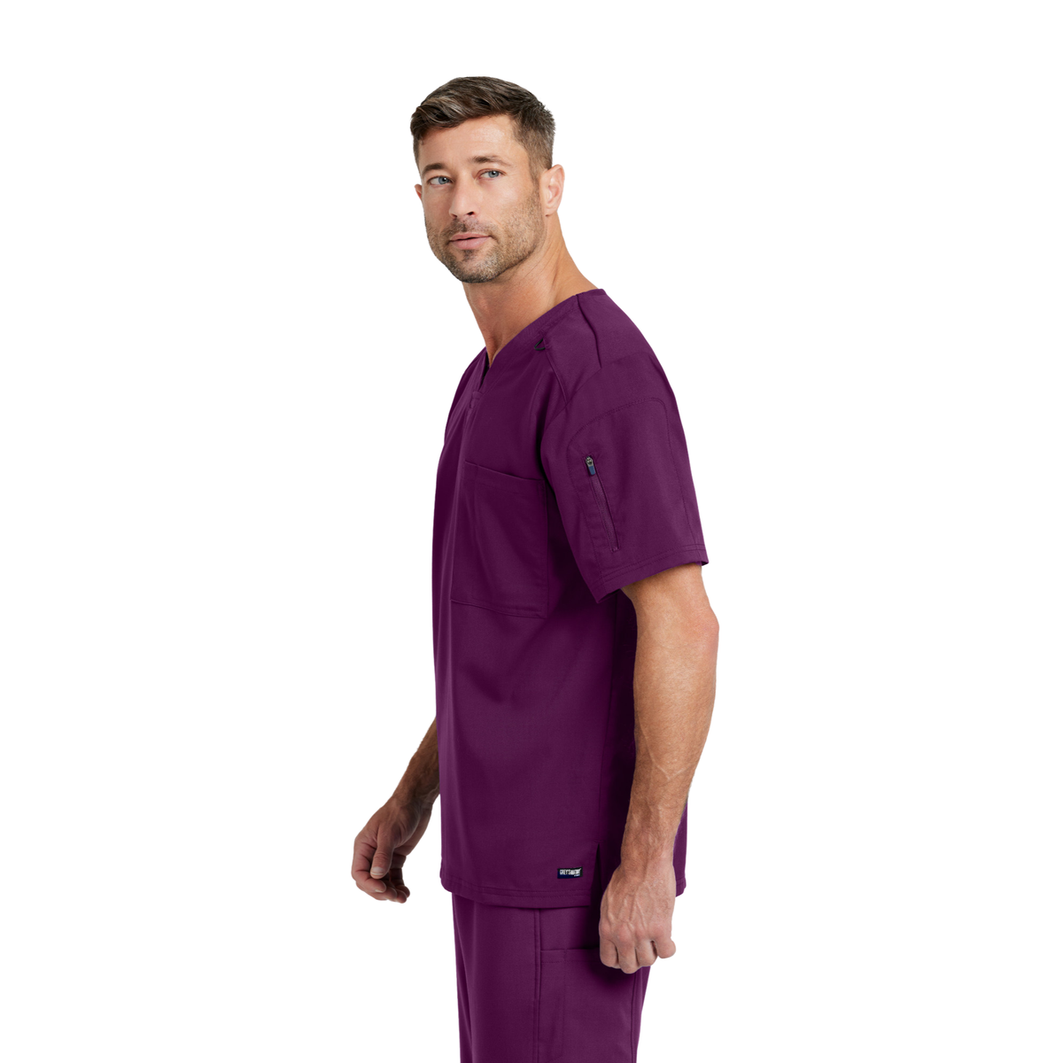 Murphy Top - Haut médical pratique et élégant - Homme - Grey's Anatomy Stretch GREYS ANATOMY STRETCH