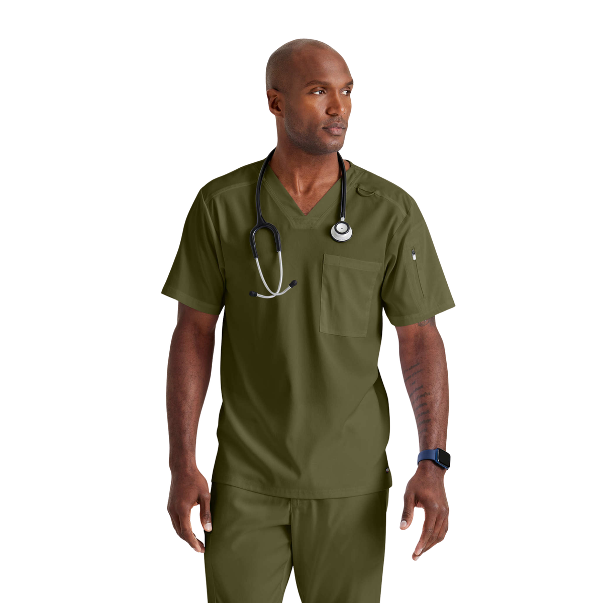 Murphy Top - Haut médical pratique et élégant - Homme - Grey's Anatomy Stretch GREYS ANATOMY STRETCH