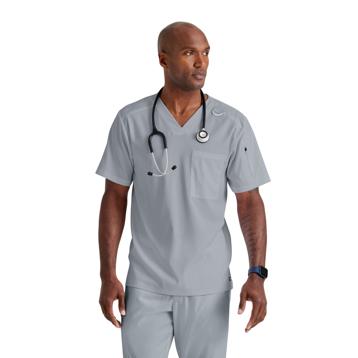 Murphy Top - Haut médical pratique et élégant - Homme - Grey's Anatomy Stretch GREYS ANATOMY STRETCH