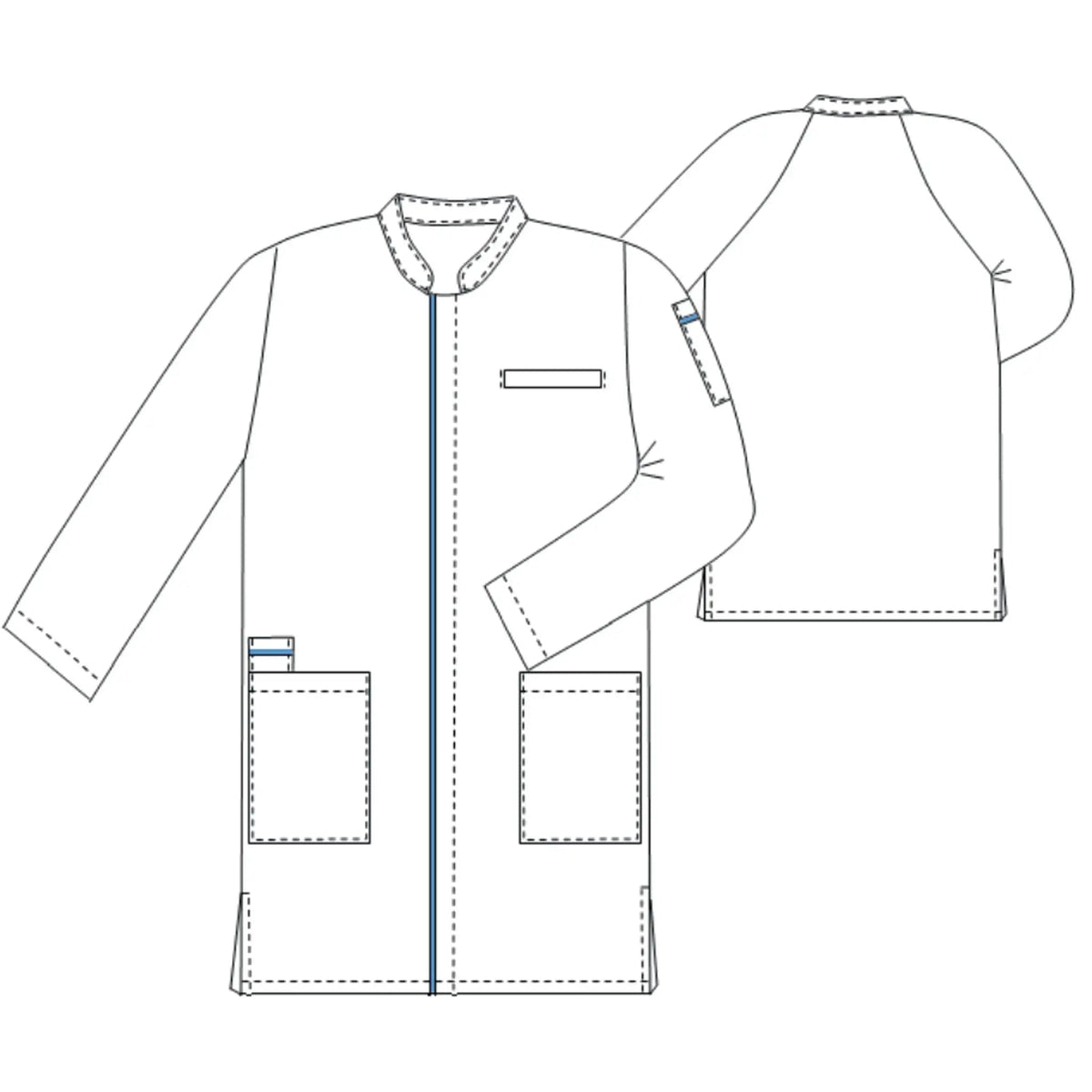Oscar - Blouse - Manches longues - Homme - 100 cm My Blouse