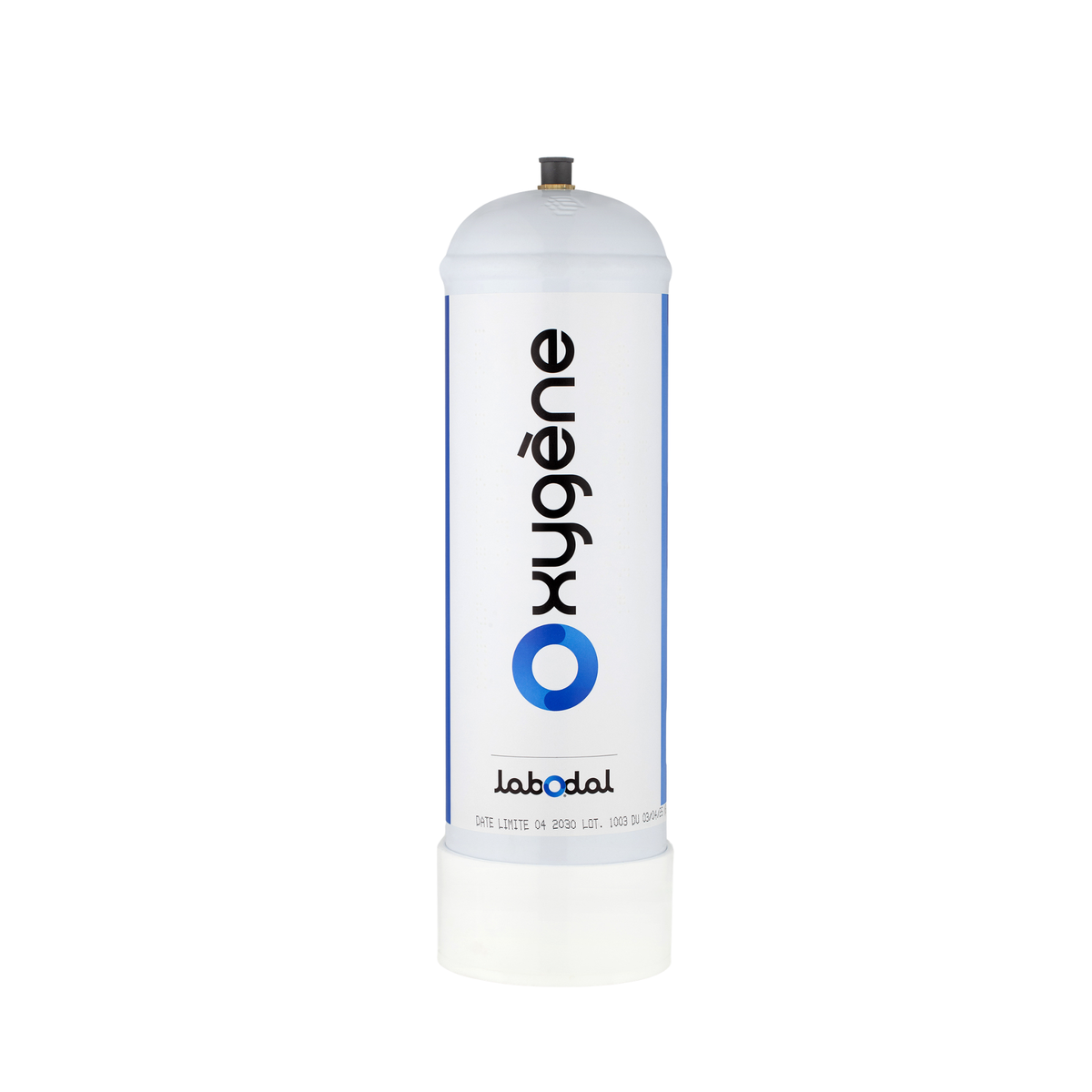 Oxygène médicinal - bouteille 2,2 L (110 bar) - Labodal
