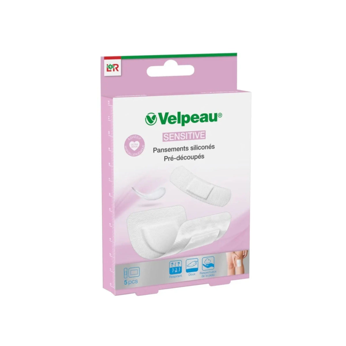 Pansement Siliconés Velpeau - Pour peaux sensibles - Assortiment - Lohman Rauscher Lohmann Rauscher 