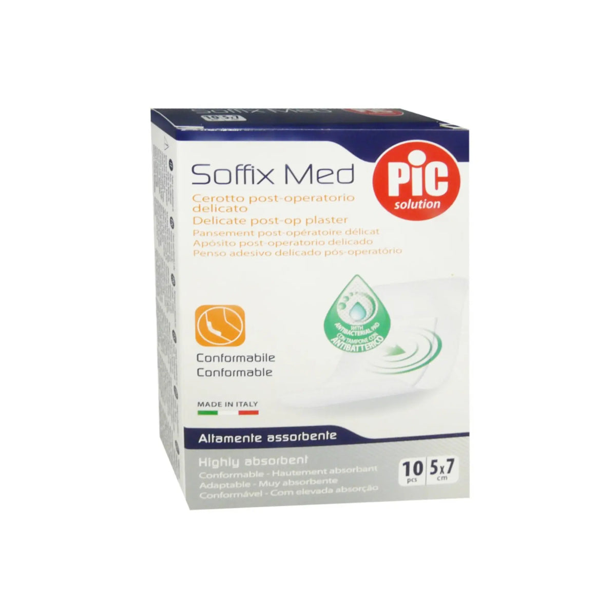 Pansements adhésifs Soffix Med - 4 dimensions - Pic Solution - My Médical