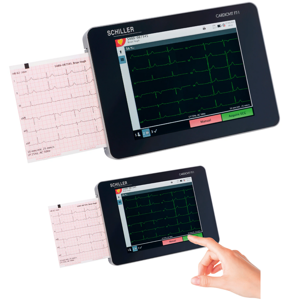 Electrocardiographe Cardiovit Ft1 tactile - SCHILLER - My Médical