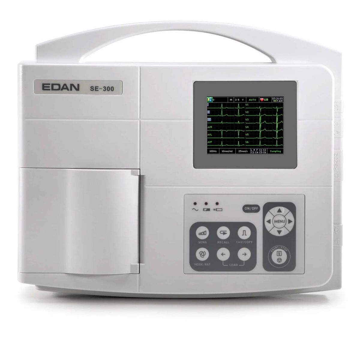 Papier ECG Edan Se300B SE301 80mmx20m - My Médical