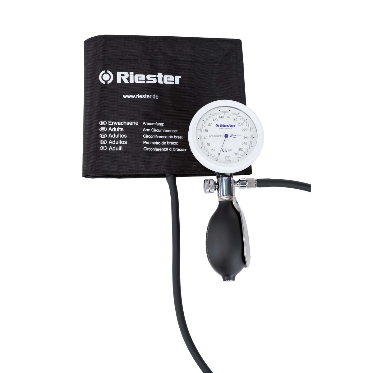 Tensiometre Precisa N Shock Proof Adulte Velcro - Riester - My Médical