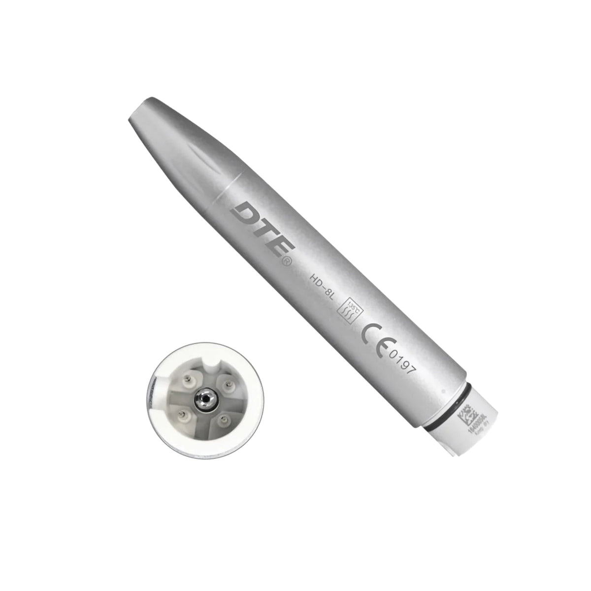 Pièce à main LED raccord Satelec® HD-8L - D600 - tout métal - WoodPecker