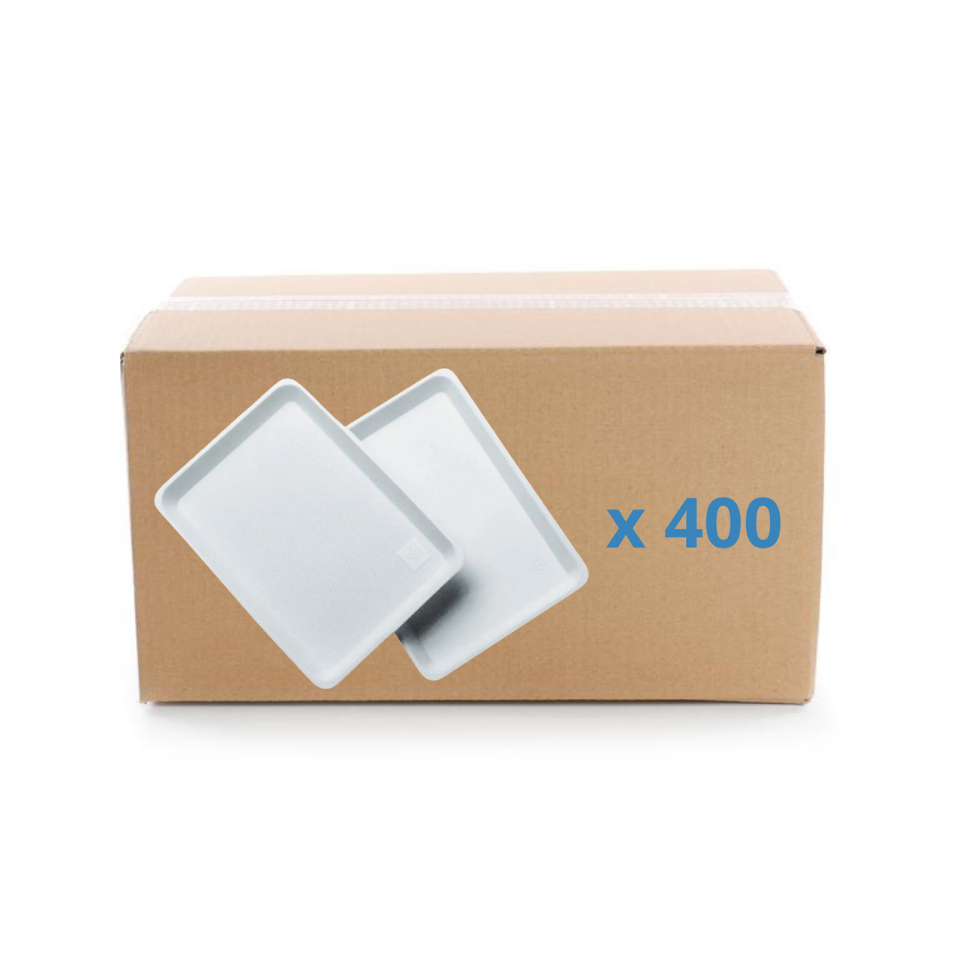 Plateaux de soin à usage unique fond lisse ou structuré - 5 formats - Carton de 400 My Podologie 