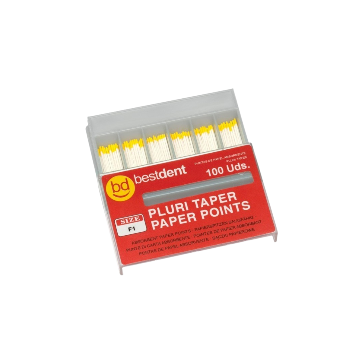 Pointes Papier Taper F1 à F5 - Bestdent - My Médical