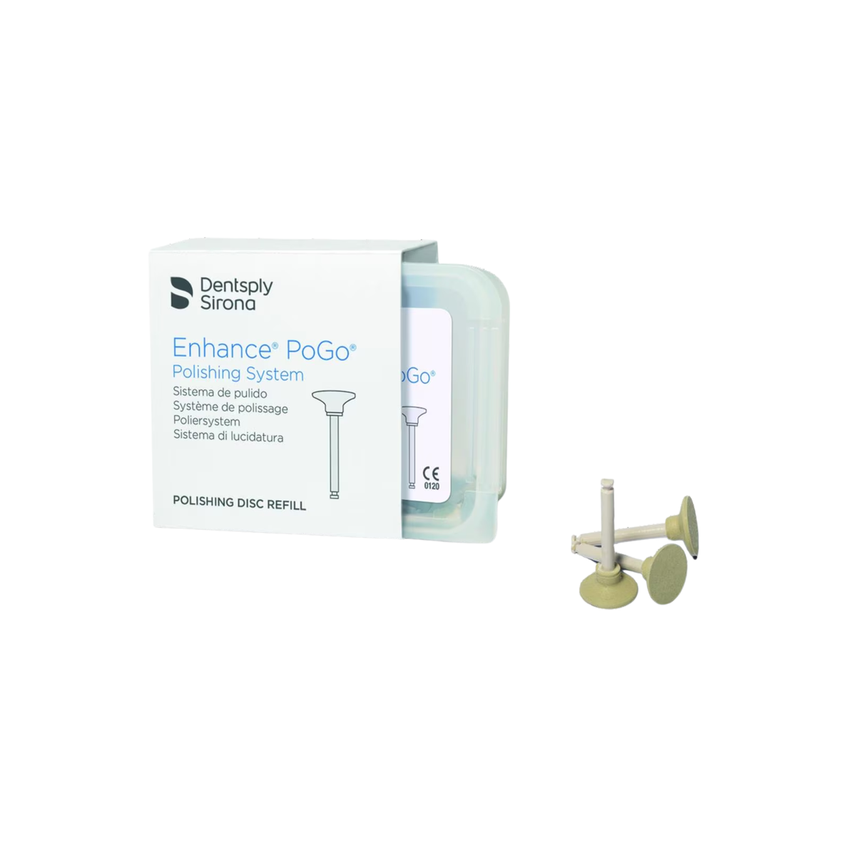 Polissoir Enhance Pogo - Plusieurs formes - Dentsply Sirona - My Médical