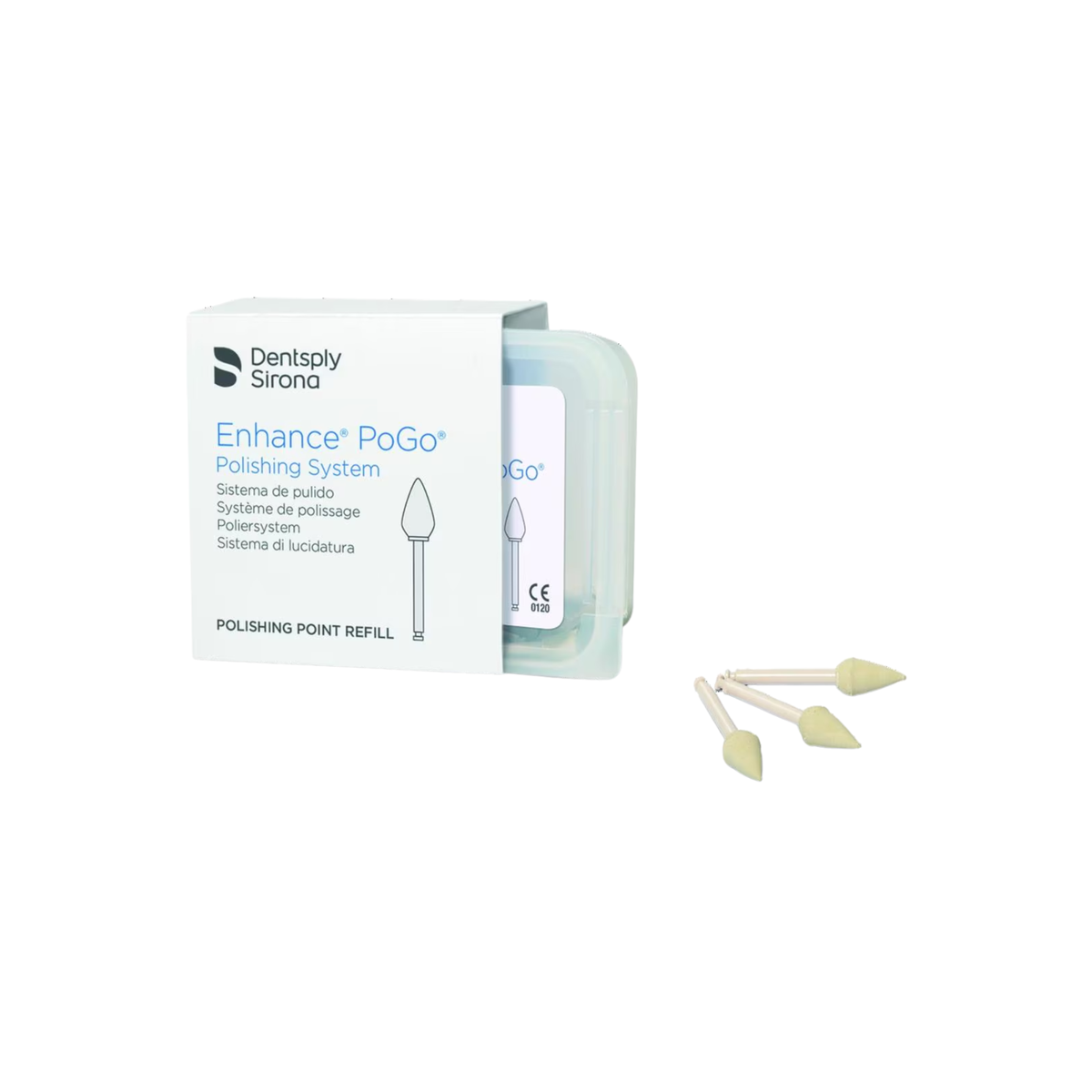 Polissoir Enhance Pogo - Plusieurs formes - Dentsply Sirona - My Médical