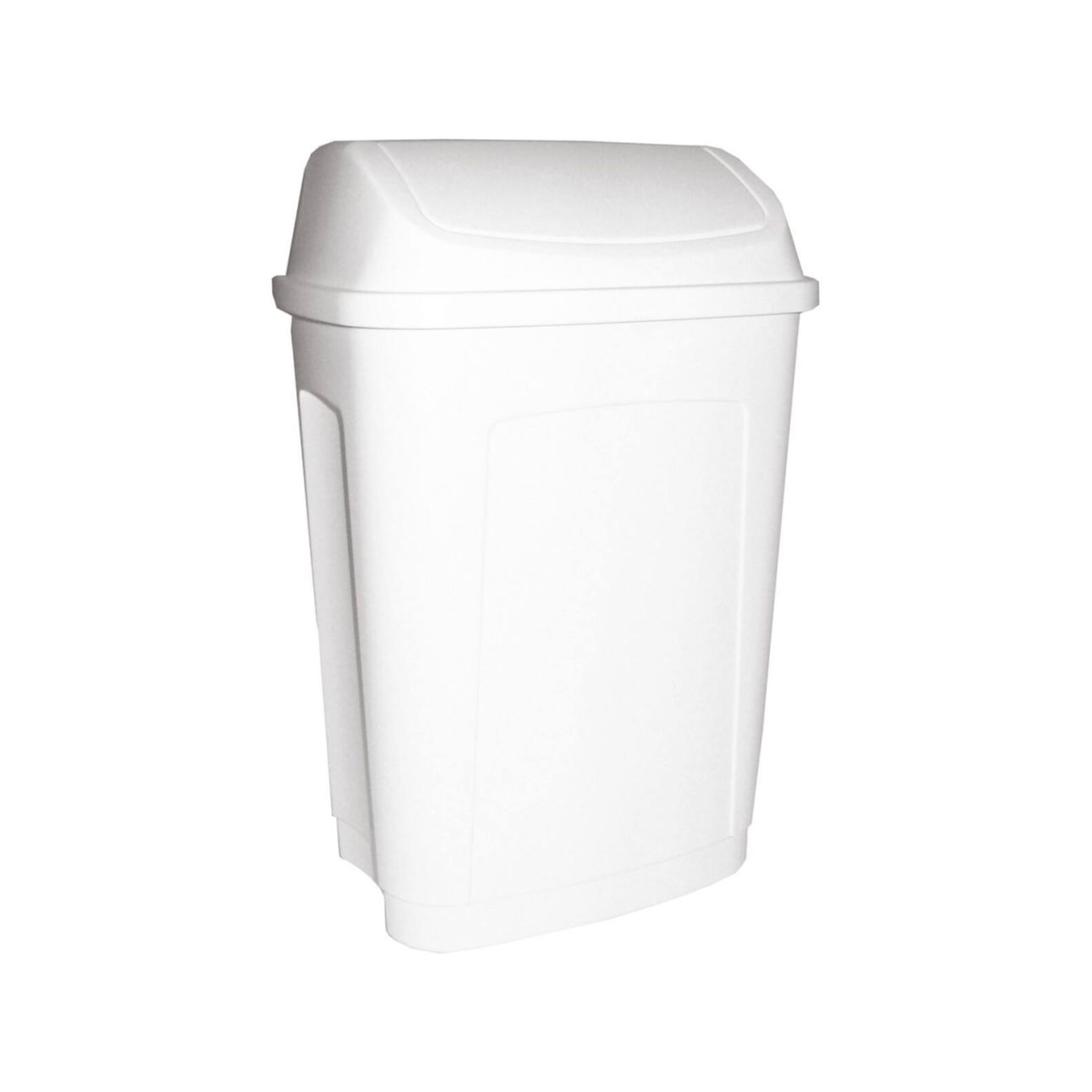 Poubelle Basic en plastique 50L Blanc - My Médical