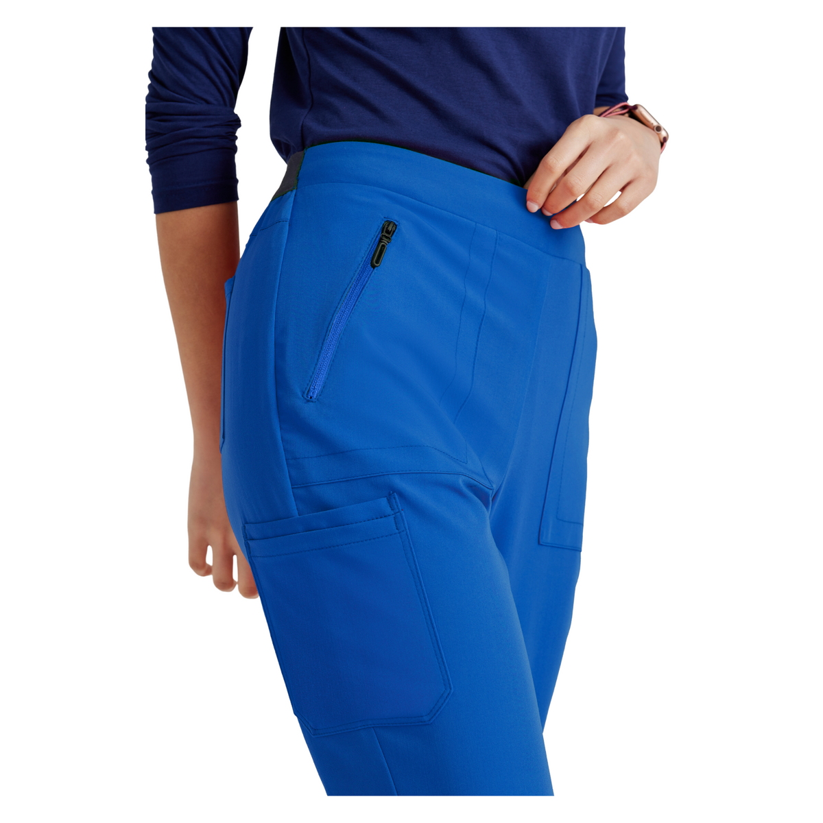 Purpose Pant - Pantalon médical fuselée taille haute - Femme - Barco Unify BARCO UNIFY