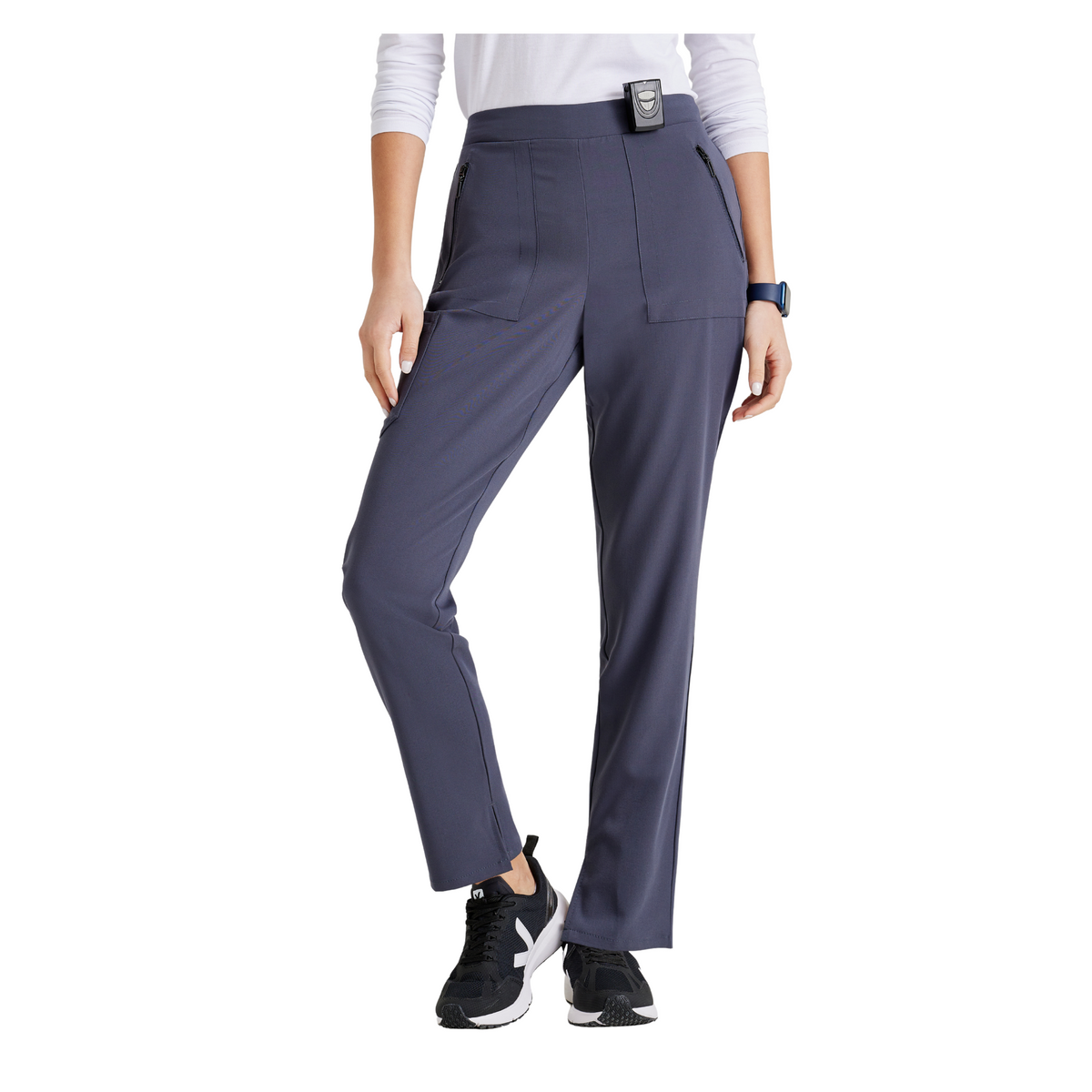 Purpose Pant - Pantalon médical fuselée taille haute - Femme - Barco Unify BARCO UNIFY