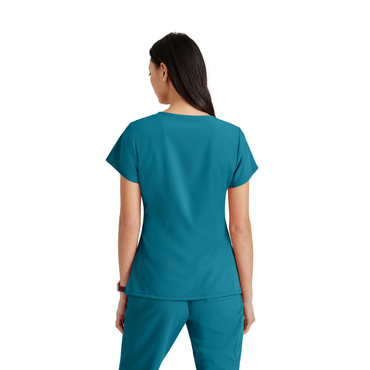 Purpose Top - Haut médical confortable et polyvalent - Col V - Femme - Barco Unify BARCO UNIFY