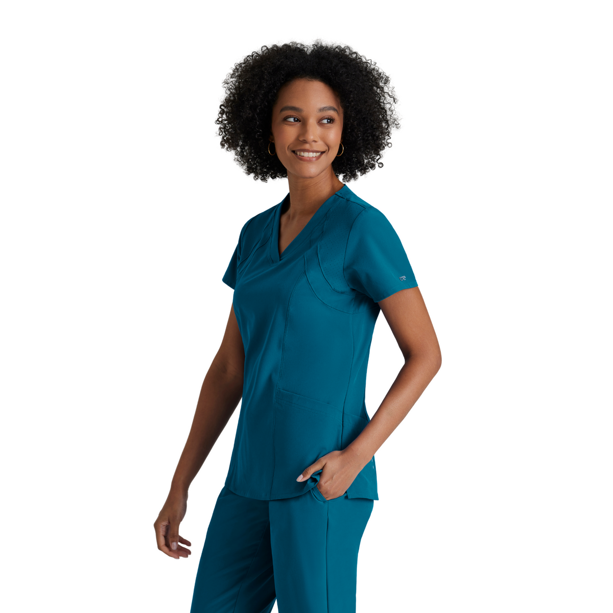 Racer top - Haut médical léger et durable - Femme - Barco One BARCO ONE