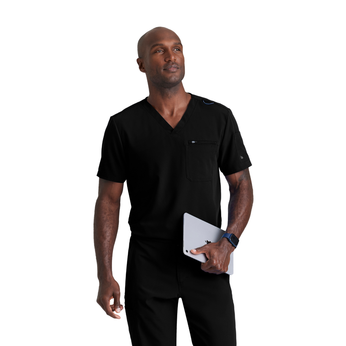 Rally Top - Haut médical slim et élégant - Col V - Homme - Barco Unify BARCO UNIFY