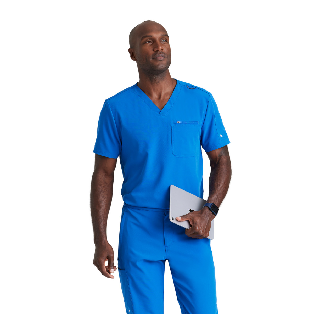 Rally Top - Haut médical slim et élégant - Col V - Homme - Barco Unify BARCO UNIFY