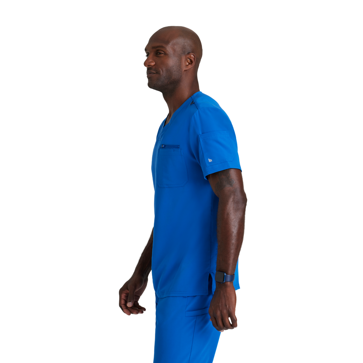 Rally Top - Haut médical slim et élégant - Col V - Homme - Barco Unify BARCO UNIFY