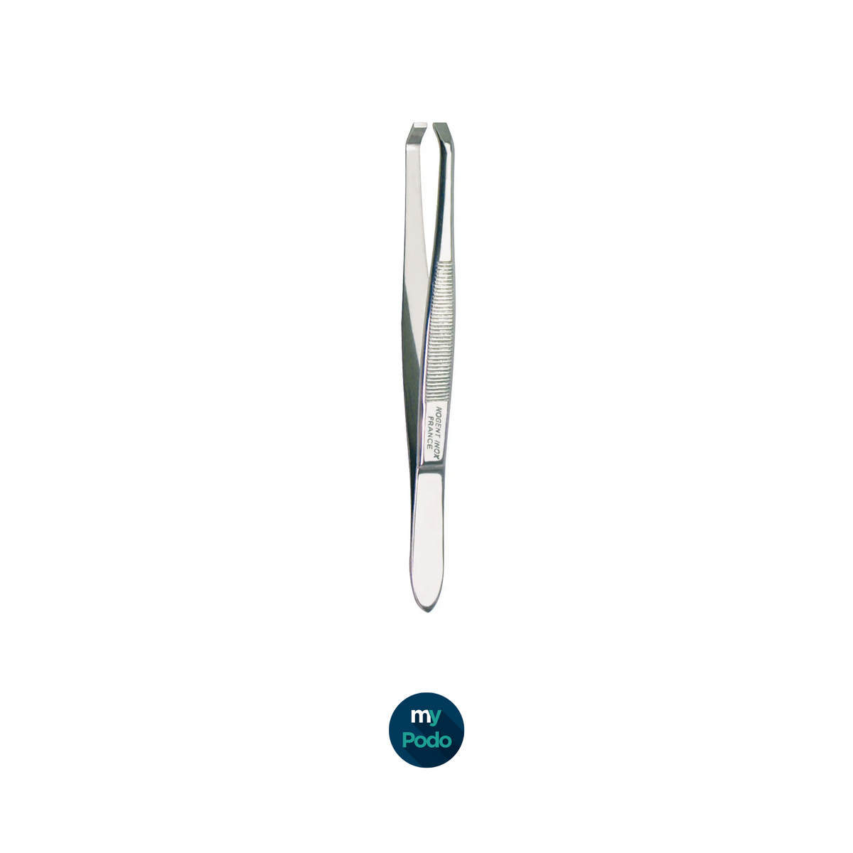 Pince à épiler forme crabe - Longueur : 9 cm - Inox brillant - My Médical