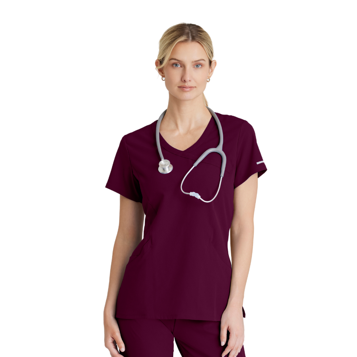 Reliance Top - Haut médical avec col croisé - Femme - Skechers SKECHERS
